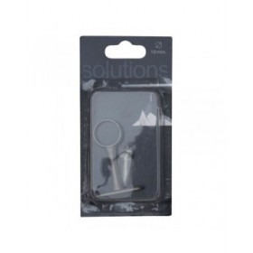Supporto per asta dell'armadio Stor Planet Grigio Raso Ø 1,9 cm Centrale