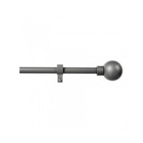 Bastone per Tende Stor Planet Estensibile Grigio scuro (110 cm)