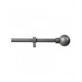 Bastone per Tende Stor Planet Estensibile Grigio scuro (160 cm)