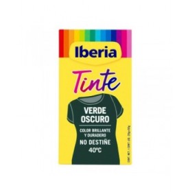 Inchiostro per Abbigliamento Tintes Iberia 40º C Verde scuro