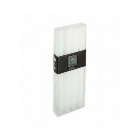 Set di Candele Atmosphera Bianco 24,7 x 2,2 cm (4 Unità)