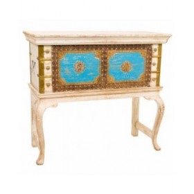 Baule Alexandra House Living Legno di mango 40 x 80 x 90 cm