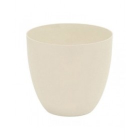 Vaso Plastiken polipropilene Ecru (Ø 38 cm)