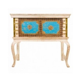 Baule Alexandra House Living Legno di mango 40 x 80 x 90 cm
