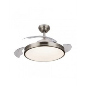 Ventilatore da Soffitto con Luce Philips Atlas 35 W 28 W 4500 Lm nichel (2700 K)