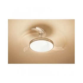 Ventilatore da Soffitto con Luce Philips Atlas 35 W 28 W 4500 Lm nichel (2700 K)