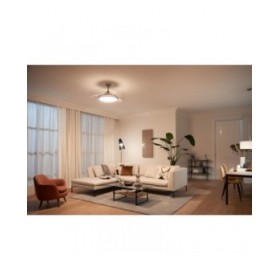 Ventilatore da Soffitto con Luce Philips Atlas 35 W 28 W 4500 Lm nichel (2700 K)