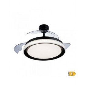 Ventilatore da Soffitto con Luce Philips Atlas Nero 35 W 28 W 4500 Lm (2700 K)