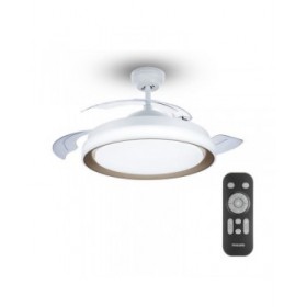 Ventilatore da Soffitto con Luce Philips Atlas Dorato 35 W 28 W 4500 Lm (2700 K)