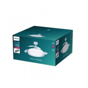Ventilatore da Soffitto con Luce Philips Atlas Bianco 35 W 28 W 4500 Lm