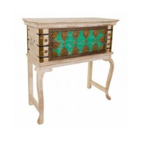Baule Alexandra House Living Legno di mango 41 x 90 x 90 cm
