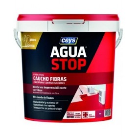 Impermeabilizzazione Ceys Aguastop Rosso Caucciù 5 kg