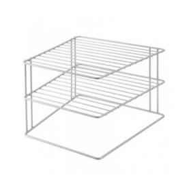 Contenitore per Sistemare per Mobile da Cucina Metaltex Palio 3 Mensole Metallo (25 x 25 x 19 cm)