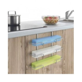 Appendino per Porte Metaltex Galileo Metallo 36 x 9 x 30 cm Triplo Portarotolo