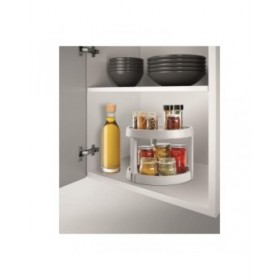 Contenitore per Sistemare Multiuso Metaltex Giro-2 Grigio