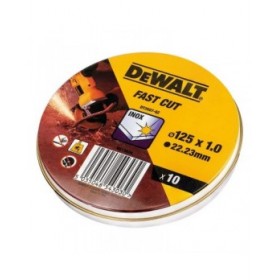 Disco da taglio Dewalt Fast Cut dt3507-qz 10 Unità 115 x 1 x 22,23 mm