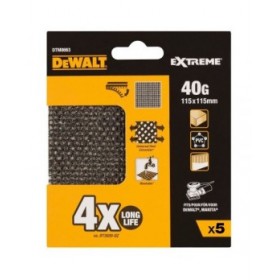 Levigatrice orbitale Dewalt 40 g Fogli abrasivi 5 Unità