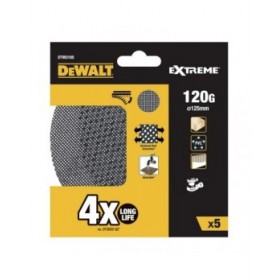 Dischi abrasivi Dewalt Ø 125 mm 120 g 5 Unità
