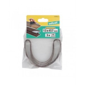 Carta vetrata a nastro Wolfcraft 1725000 80 g