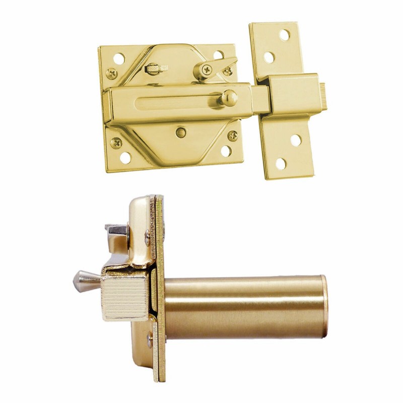 Chiavistello di sicurezza IFAM CS88L M50 Acciaio Ottone