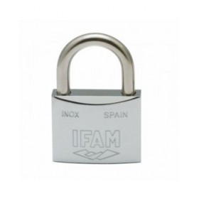 Lucchetto con chiave IFAM INOX 50 50 mm Rotondo