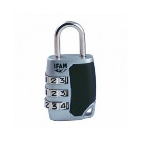 Lucchetto a combinazione IFAM C25S PVC 25 mm