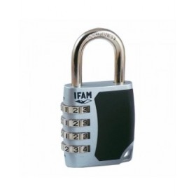 Lucchetto a combinazione IFAM C45S Zinco