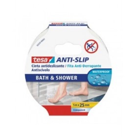 Nastro Adesivo TESA Anti-slip bath & shower 5 m Antiscivolo
