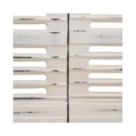 Scrivania Alexandra House Living Bianco Legno Ferro 65 x 75 x 155 cm
