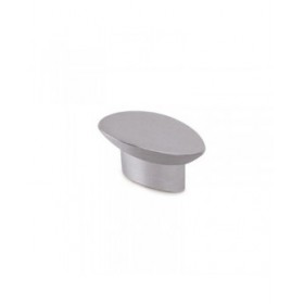 Pomo Rei 743 Argentato Metallo 41 x 19 mm 4 Pezzi
