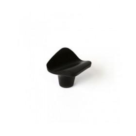 Pomo Rei 749 Nero Metallo 32 x 31 mm 4 Pezzi