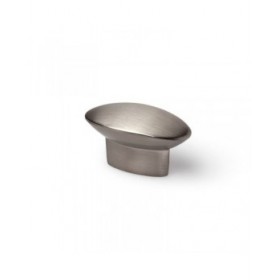 Pomo Rei 743 Metallo 41 x 19 mm Raso nichel 4 Pezzi