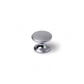 Pomo Rei 756 Argentato Metallo Ø 33 x 27 mm 4 Pezzi