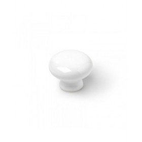 Pomo Rei 821 Bianco Porcellana Ø 35 x 26 mm 4 Pezzi