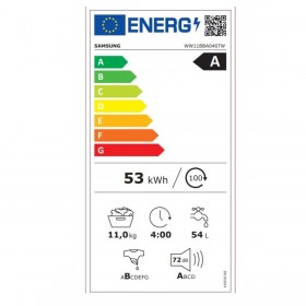 Lavatrice Samsung 1400 rpm 60 cm 11 Kg