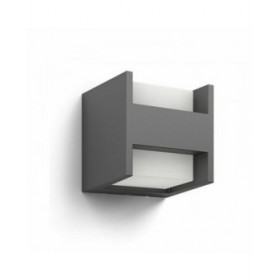 Applique LED Philips 16459/93/16 Antracite Alluminio 4,5 W 800 lm A++ (4000 K) (Bianco Caldo)