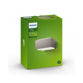 Applique da Parete Philips 17337/87/PN Grigio Alluminio 42 W E27