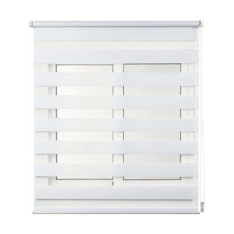 Store a rullo Stor Planet Clip&Fix Night&Day Bianco (120 x 180 cm)
