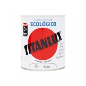 Smalto acrilico Titanlux 02t056614 Ecologico 250 ml Bianco Mat