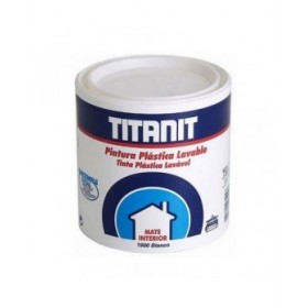 Pittura Titanlux Titanit 029190034 Soffitto Parete Lavabili Bianco 750 ml Mat