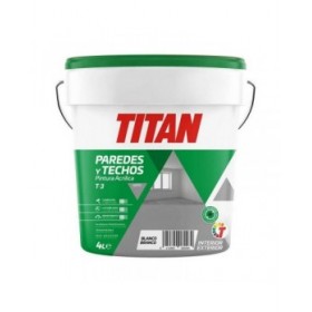 Pittura Titan 123000304 Bianco 4 L