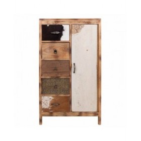Cassettiera Alexandra House Living Legno di mango 40 x 122 x 79 cm