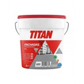 Pittura Titan 125670001 125 ml Bianco 1 L