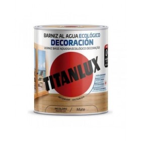 Vernice all'acqua Titanlux m22100014 Ecologico 250 ml Incolore Mat