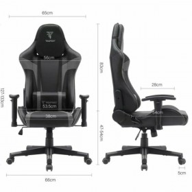 Sedia da Ufficio Tempest Vanquish Grigio