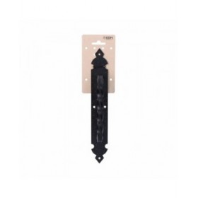 Maniglia della porta EDM 85256 Nero Ferro Forjare 275 mm