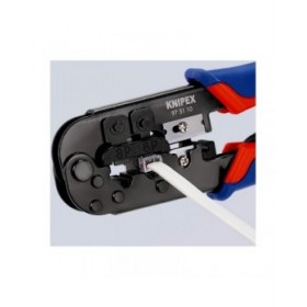 Crimpatrice Knipex 70 x 18 x 190 mm Cavi e connettori (1 Unità)