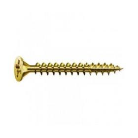 Scatola a viti SPAX Yellox Legno Testa piatta 75 Pezzi (3,5 x 30 mm)