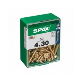 Scatola a viti SPAX Vite per legno Testa piatta (4 x 30 mm) (4,0 x 30 mm)