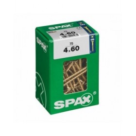 Scatola a viti SPAX Vite per legno Testa piatta (4 x 60 mm) (4,0 x 60 mm)
